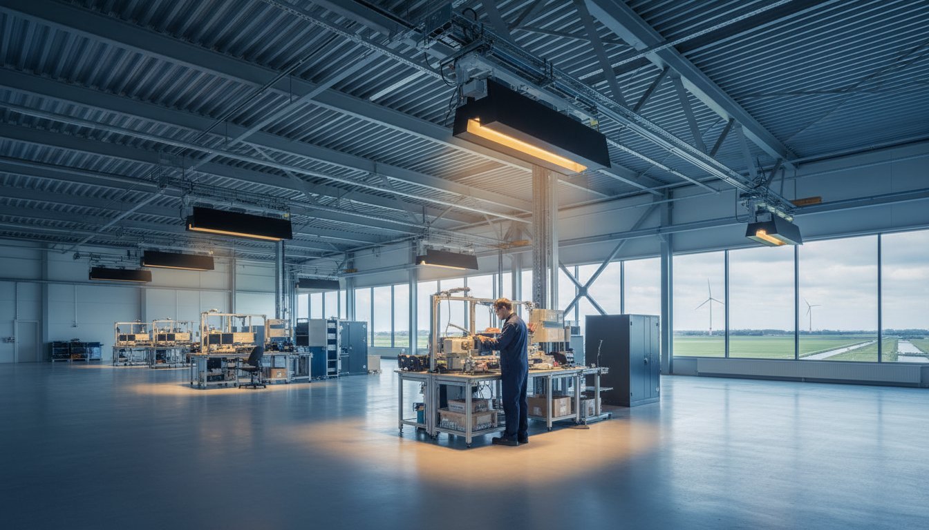 Elektrische verwarming voor grote ruimtes: Strategieën voor industriële efficiëntie