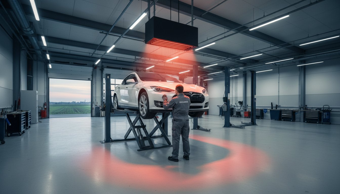 Gas heater werkplaats: Waarom infrarood het superieure alternatief is in 2026