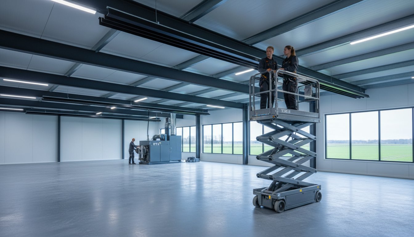 Renovatie bedrijfspand en verwarming vervangen: Strategie voor gasloze verduurzaming