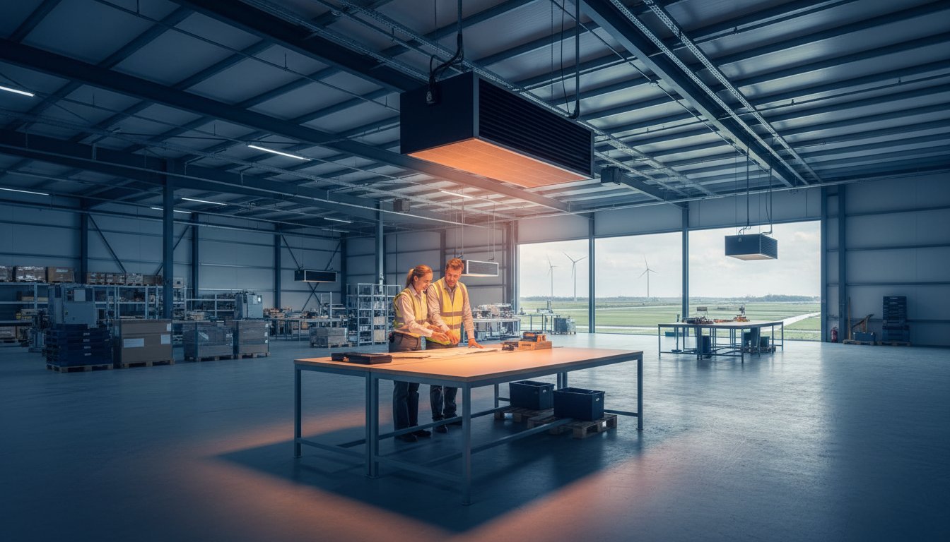 Verwarming Bedrijfsruimte: Strategieën voor Efficiënte en Gasloze Verwarming in 2026