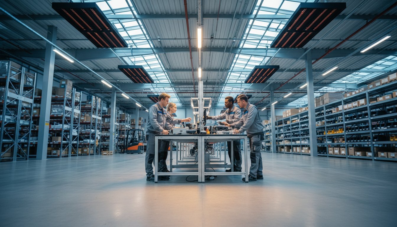 Verwarming Hal: Strategieën voor Efficiënte Industriële Verwarming (2026)