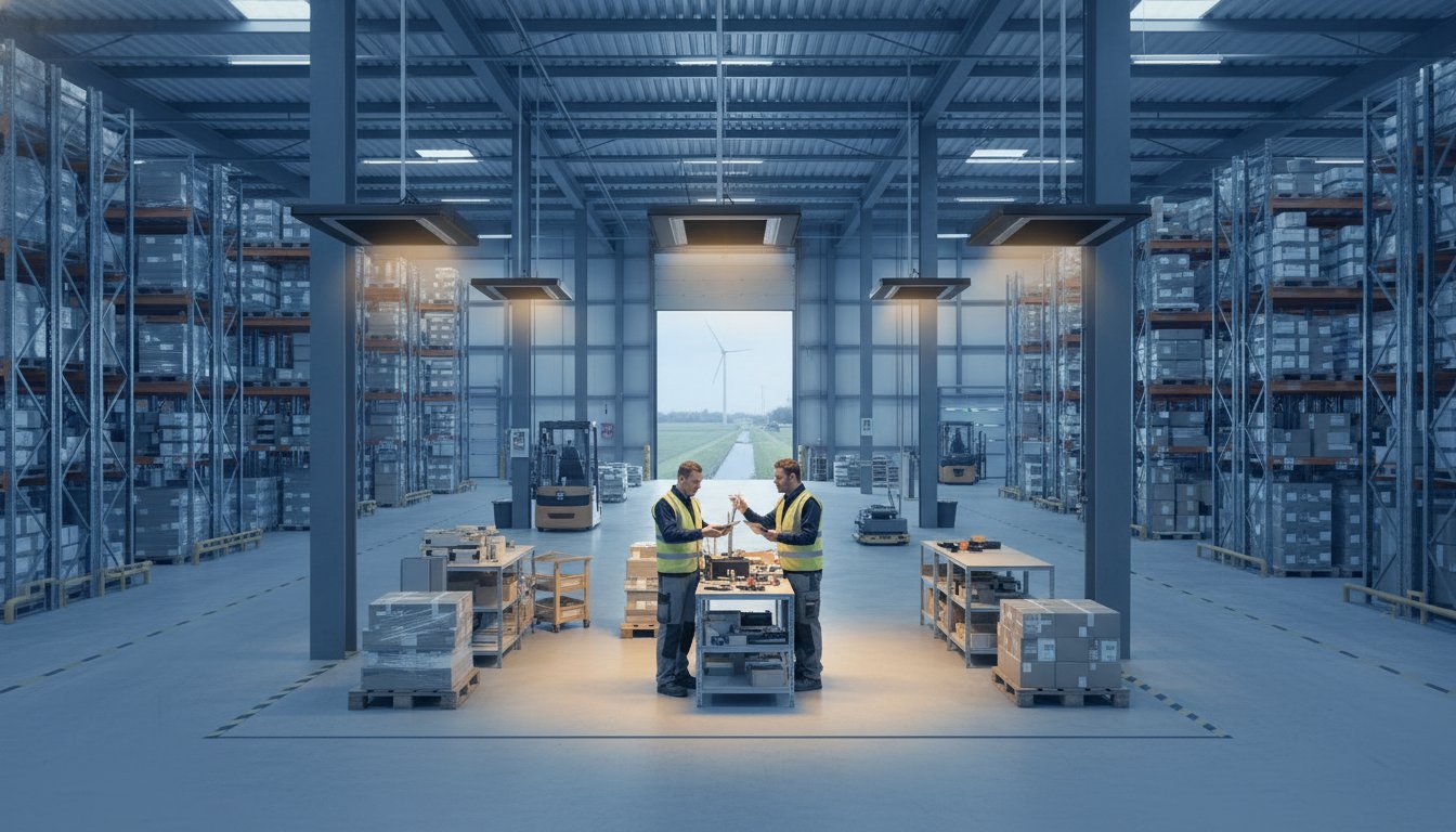Heater voor loods: De complete gids voor efficiënte en gasloze verwarming in 2026