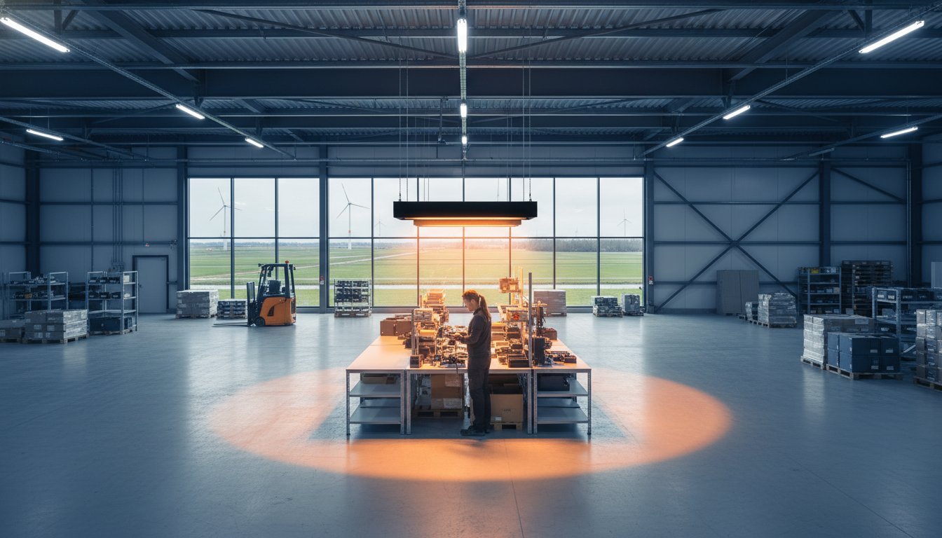 Heater voor de loods: Strategieën voor efficiënte en gasloze industriële verwarming