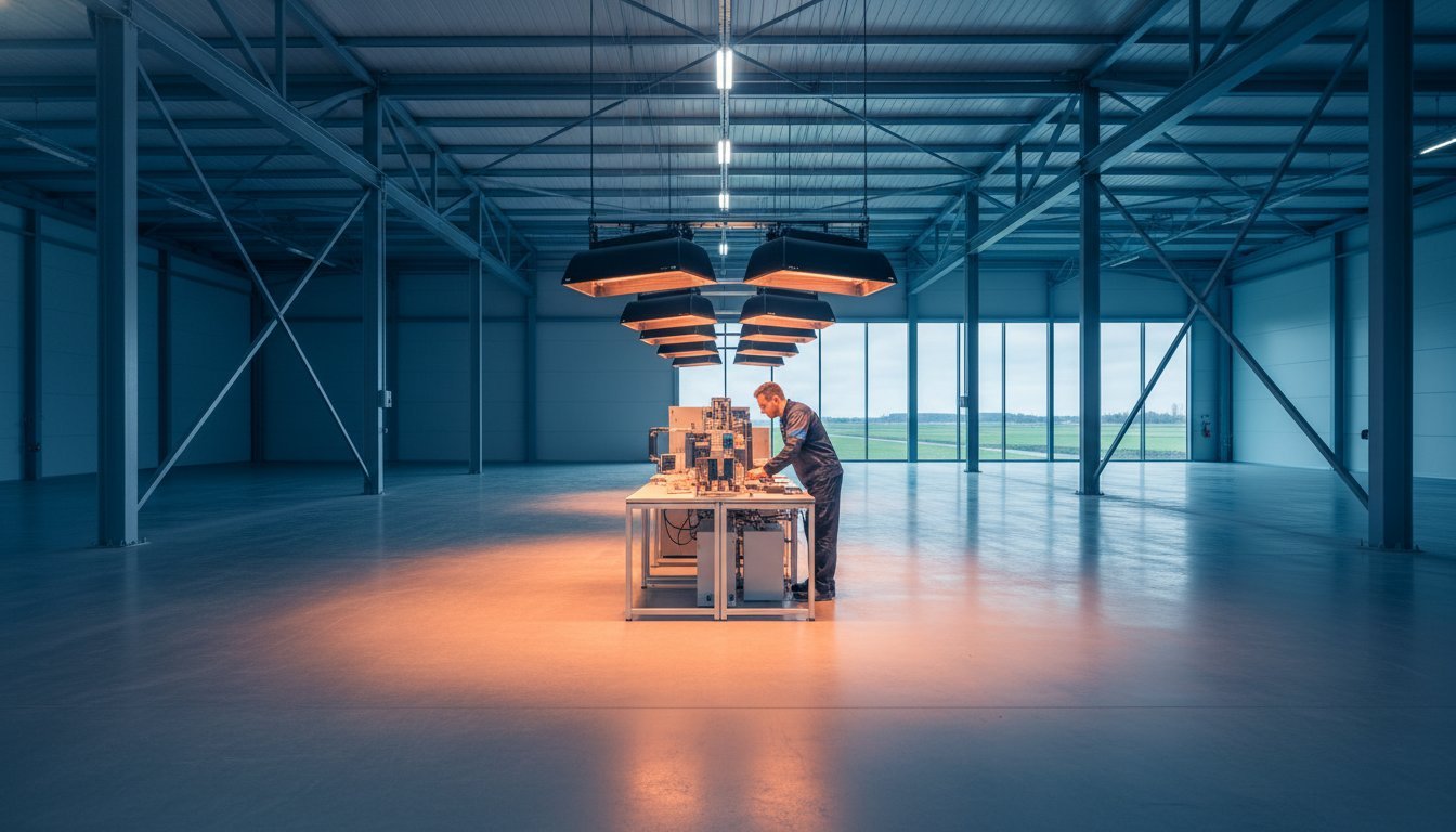 Bedrijfshal verwarmen: Efficiënte oplossingen & bespaartips