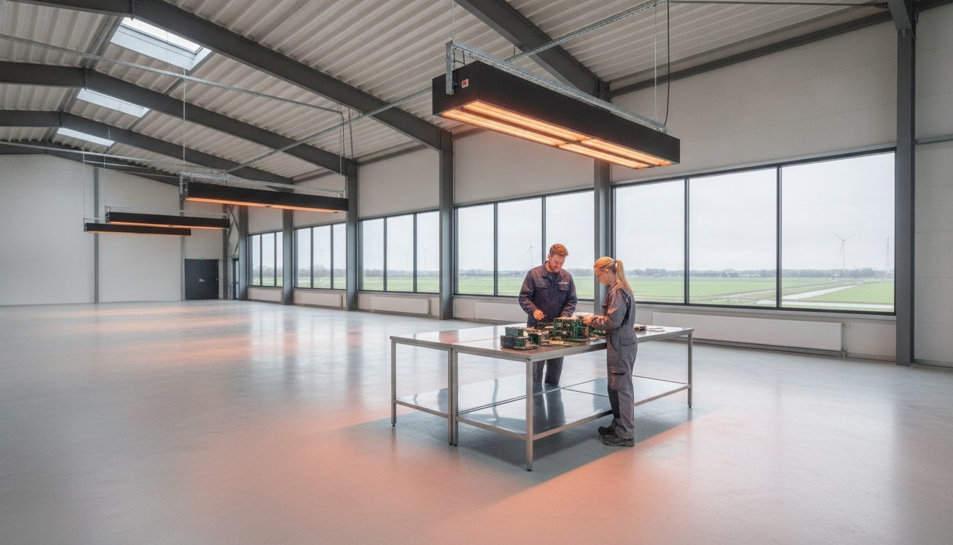 Gids: Industriële verwarmingselementen voor uw bedrijfshal