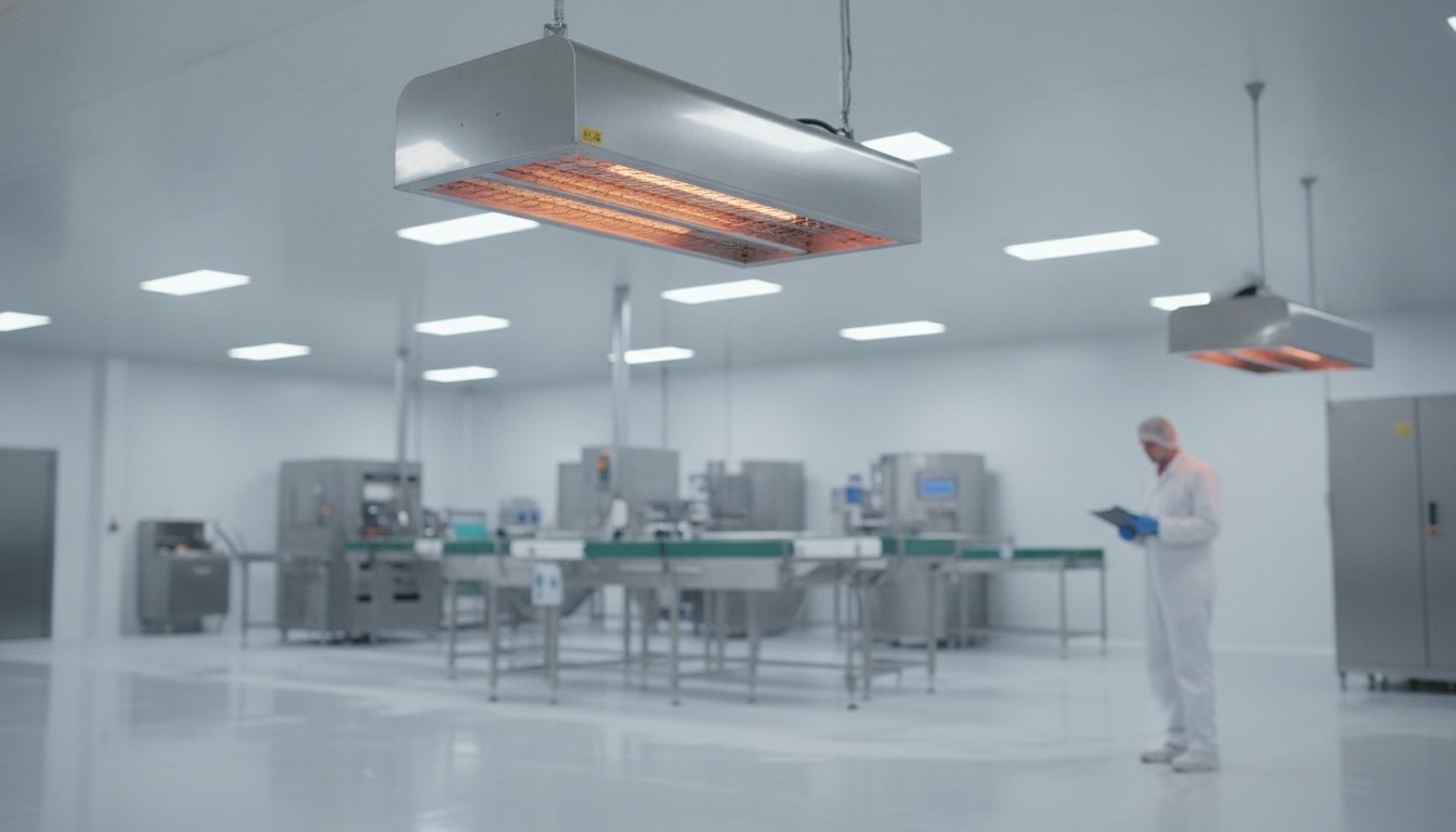 Rvs heaters voor de voedingsindustrie: de complete gids voor hygiënische verwarming in 2026
