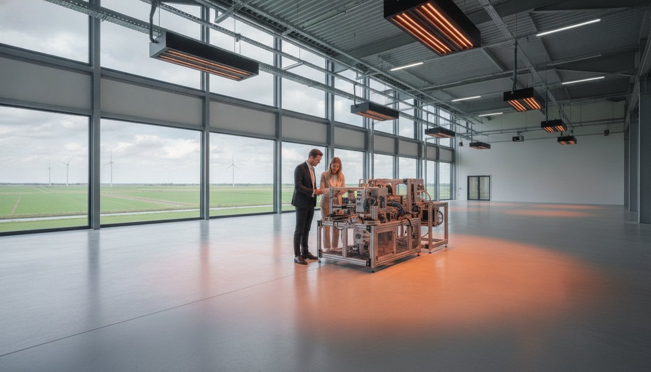 Efficiënte verwarming voor grote ruimtes en bedrijfshallen