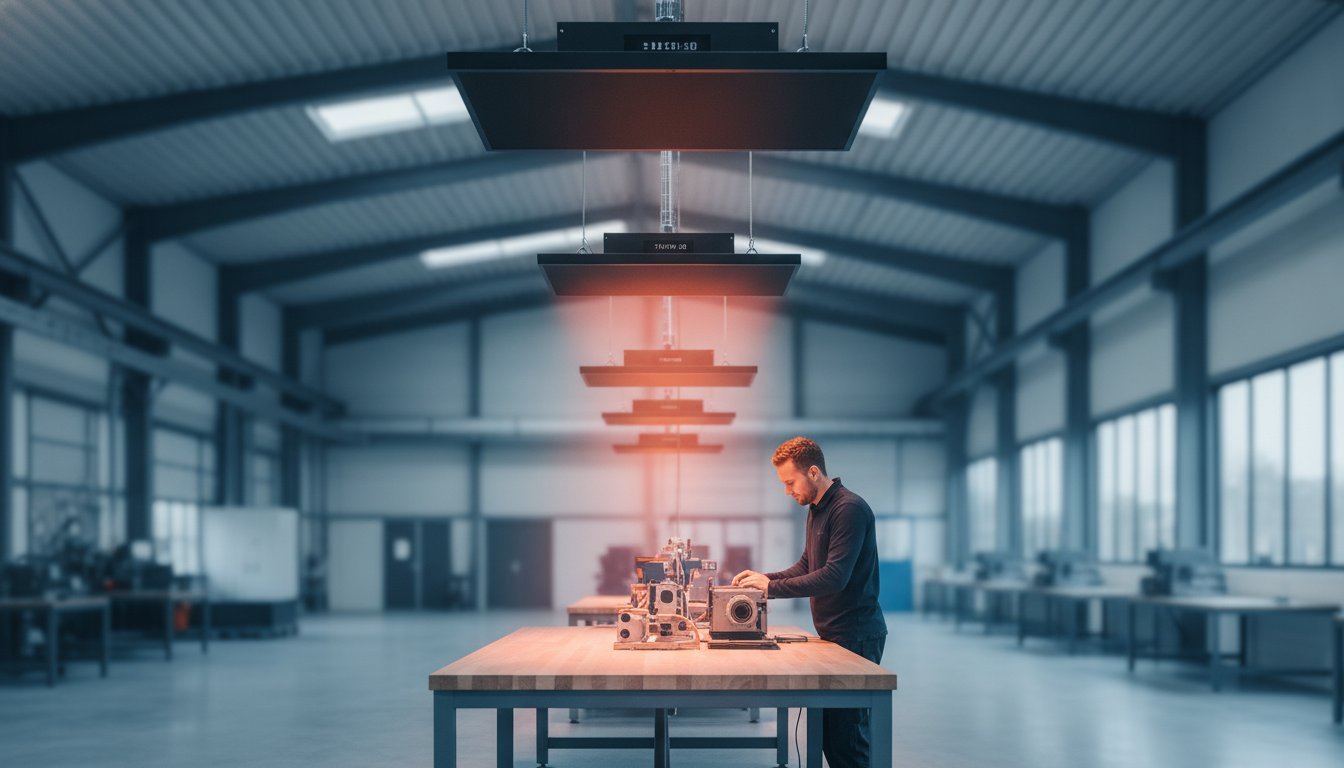 Infrarood verwarming voor uw werkplaats: Een complete gids