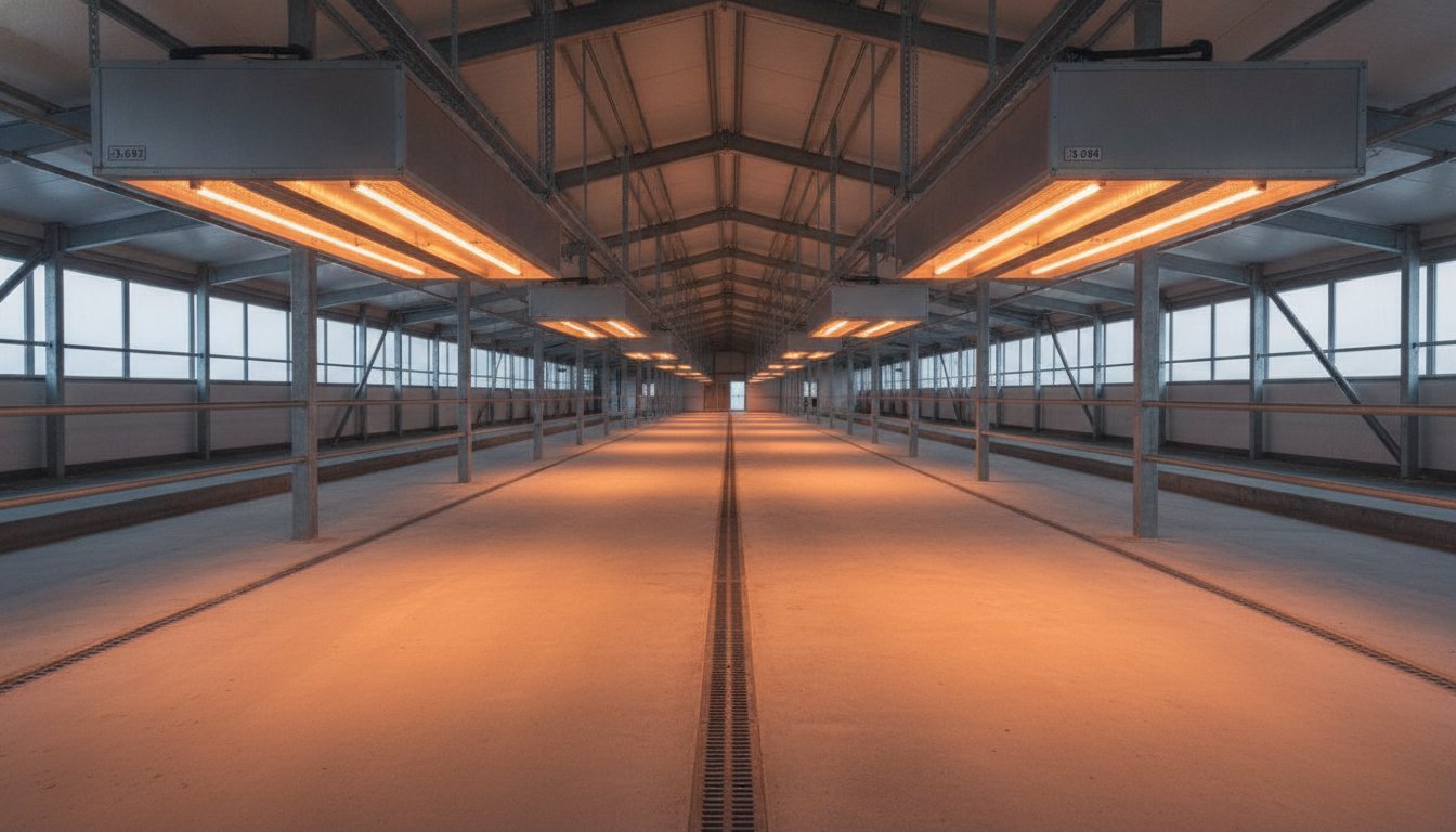 Ammoniakbestendige verwarming voor stallen: een technische gids voor duurzame klimaatbeheersing