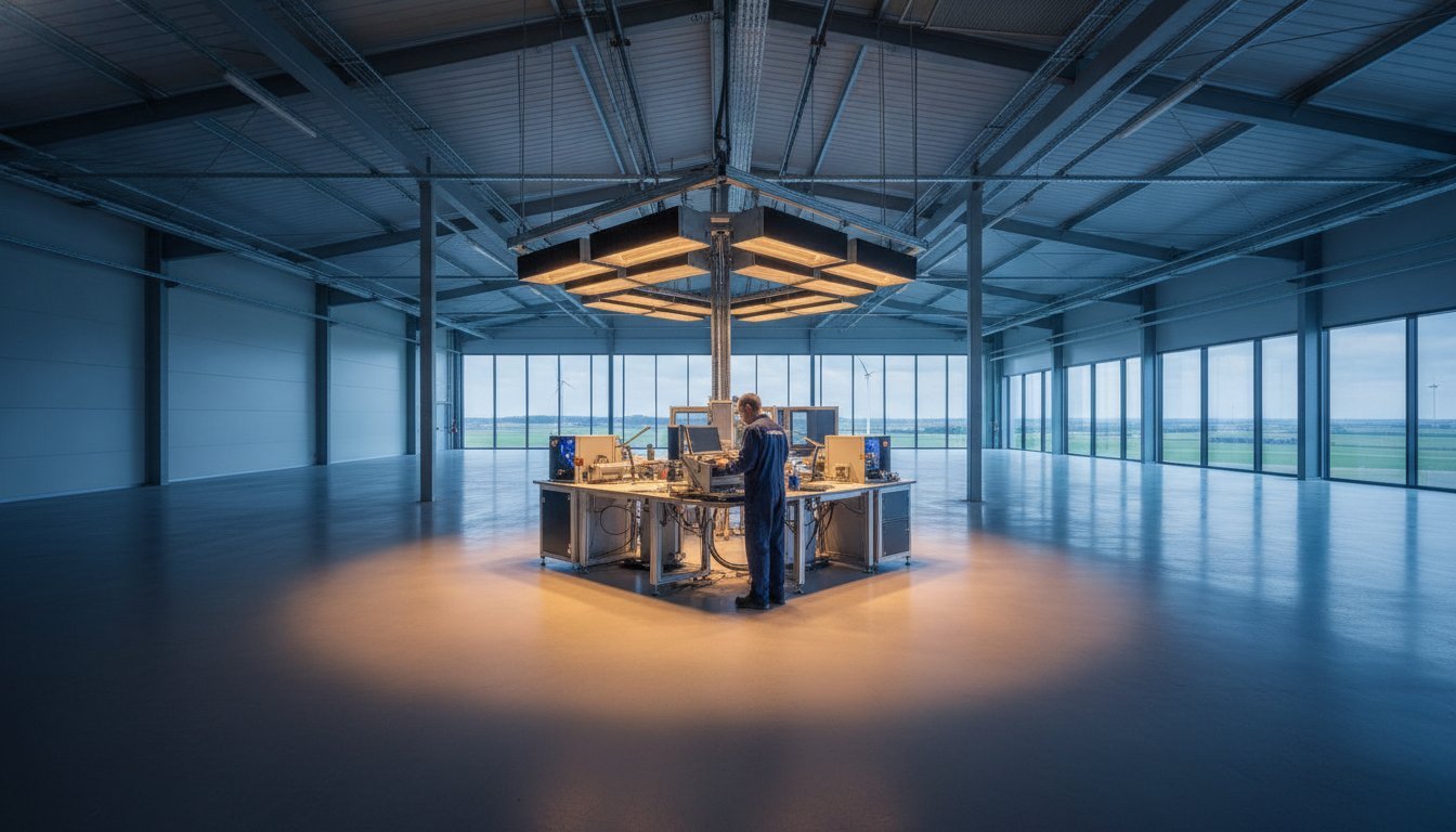 Verwarming die geen lucht of stof verplaatst: de voordelen van infrarood voor de industrie