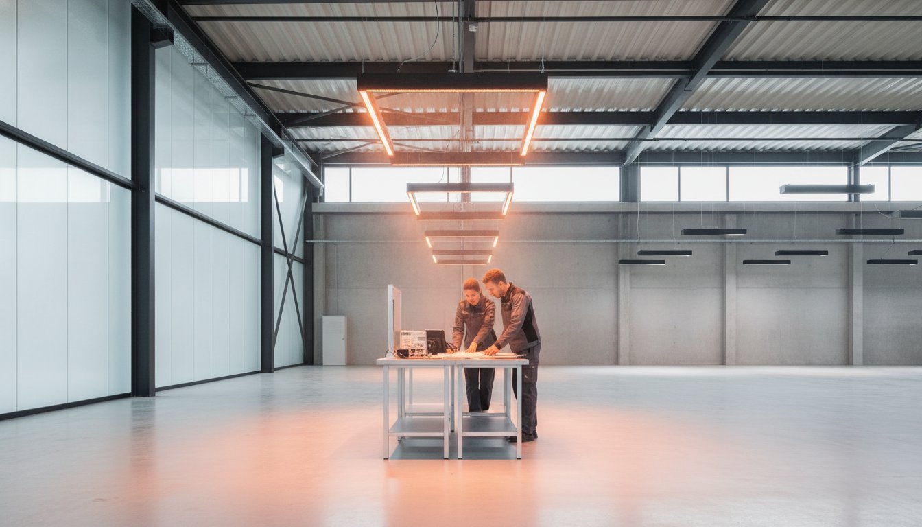 Stralingsverwarming industrieel: de complete gids voor efficiënte warmte in 2026