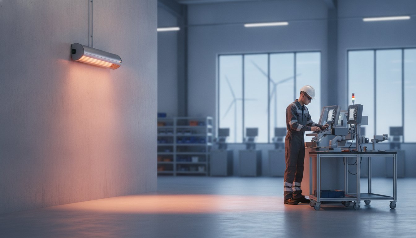 ATEX infraroodstraler: Veilige verwarming voor EX-zones