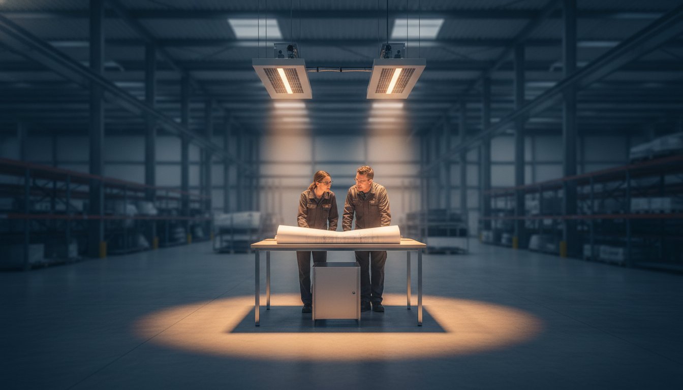 Efficiënte Industriële Werkplekverwarming voor Bedrijven