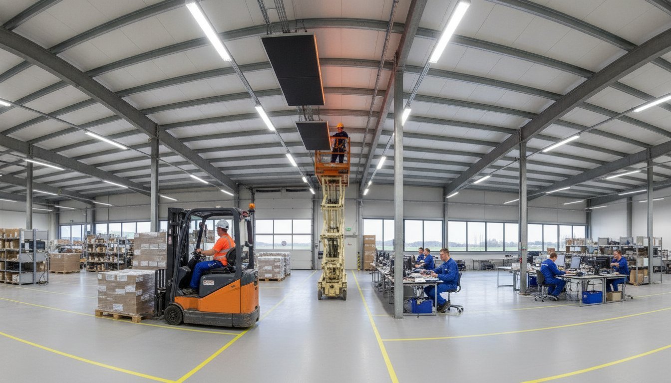Minimale bedrijfsonderbreking bij installatie verwarming: zo blijft je productie draaien