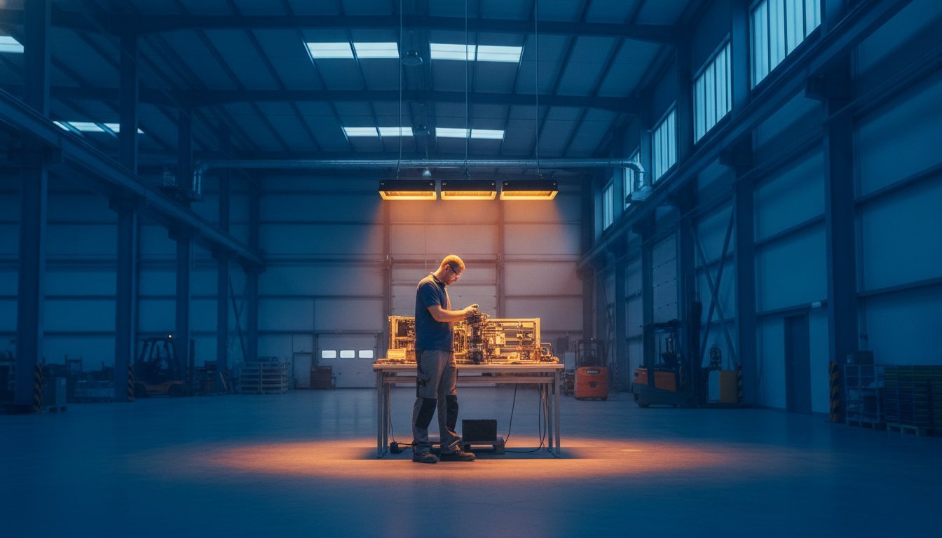 Verwarming werkstations: Comfort en energiebesparing