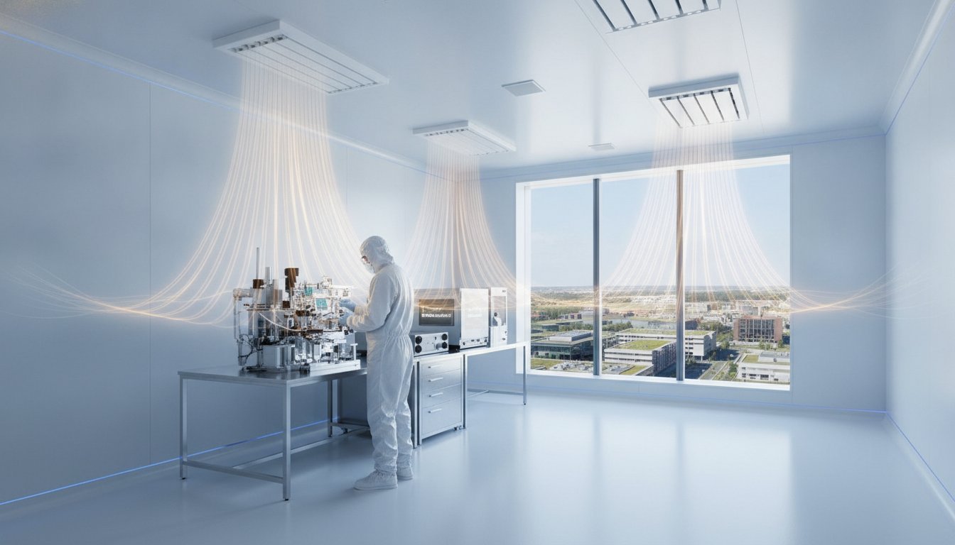 Stofvrije verwarming voor cleanroom: waarom infrarood de enige logische keuze is
