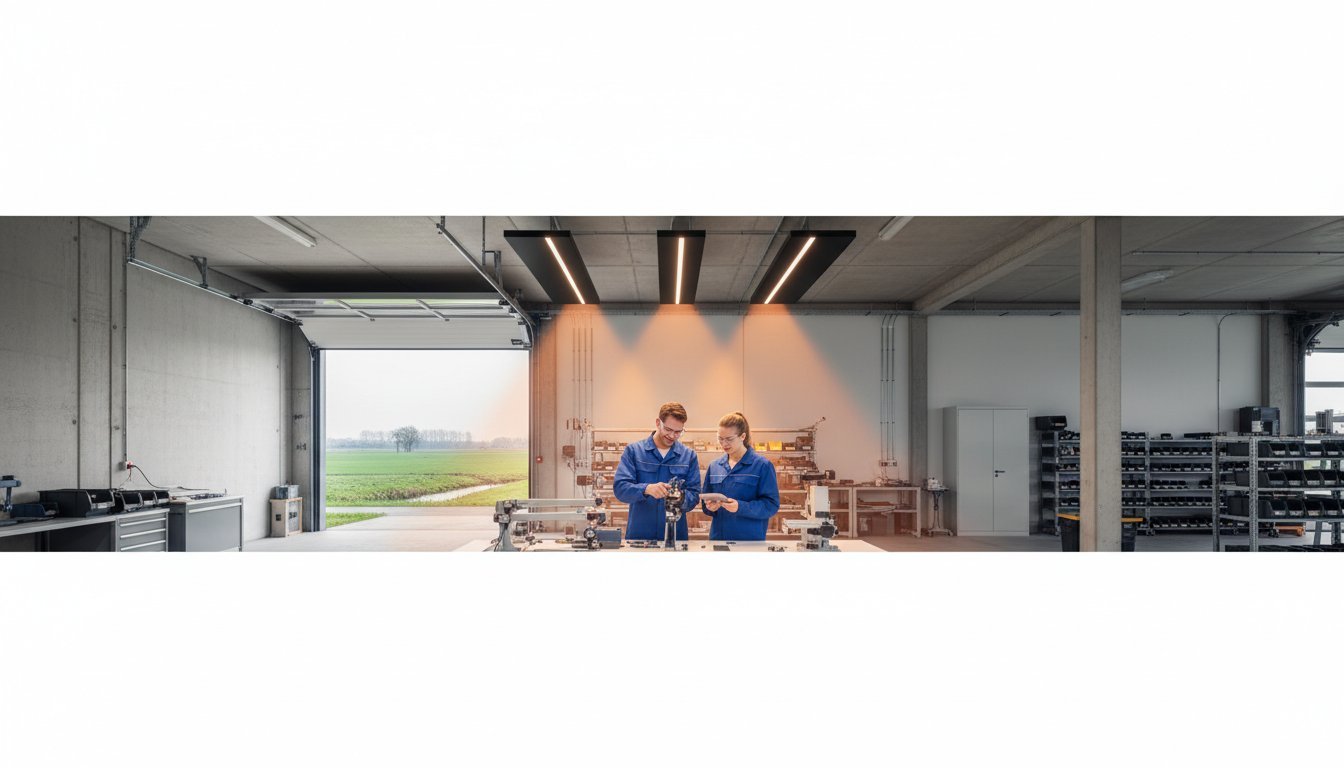 Gezonder werkklimaat door infrarood: De impact op luchtkwaliteit en productiviteit