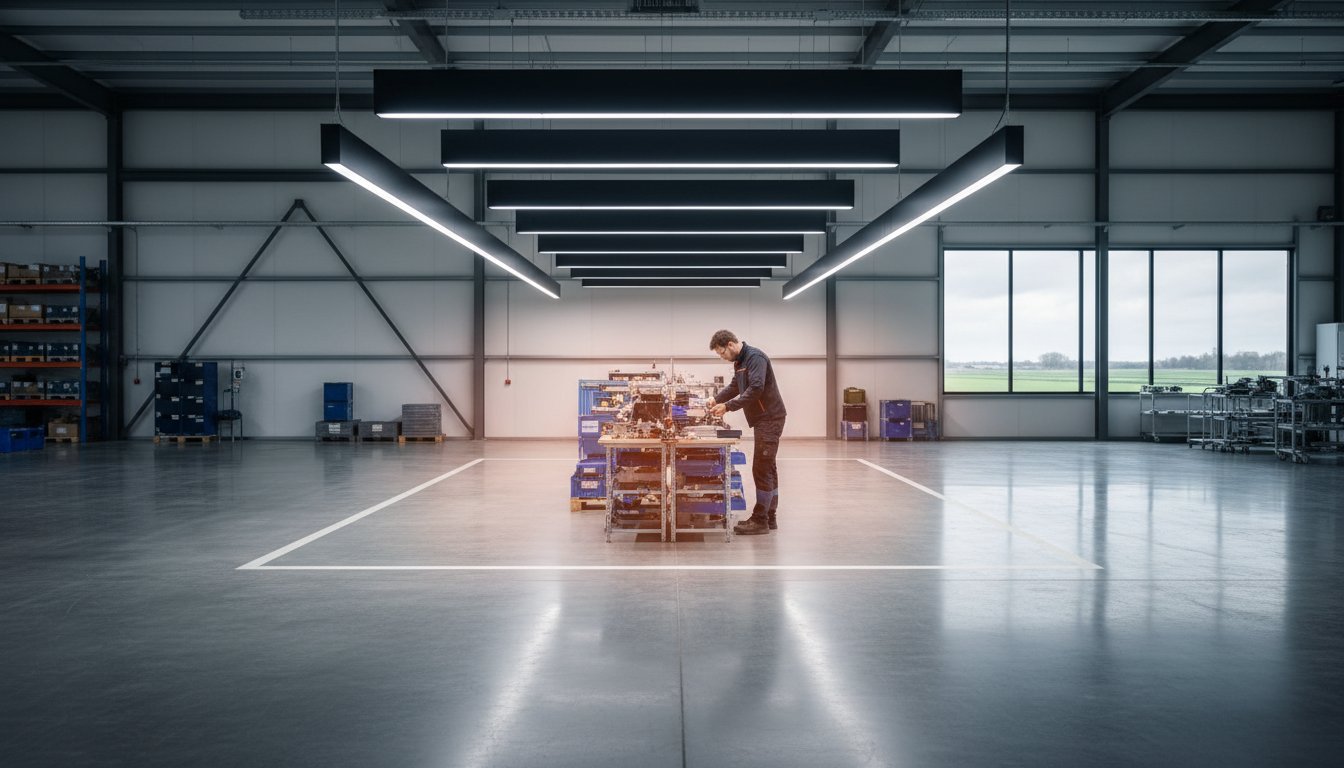 Infraroodstralers met LED verlichting: De efficiënte 2-in-1 oplossing voor de industrie