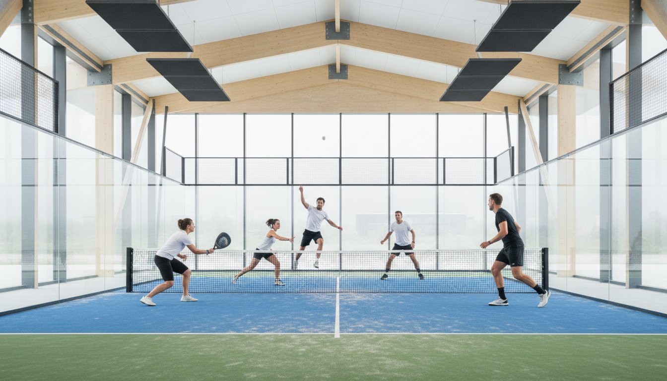Verwarming voor padelbaan of tennishal: alles over efficiënt en gasloos verwarmen